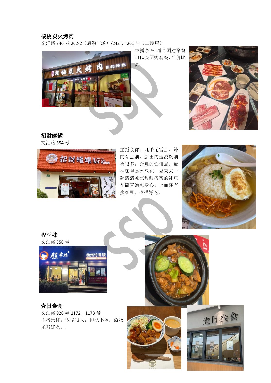 SSP 松江大学城美食合集第 15 页